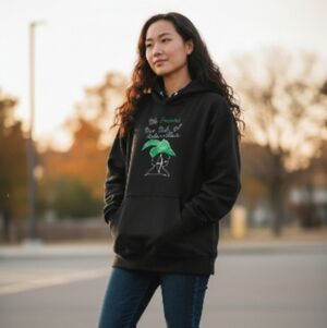 Gildan DryBlend Hoodie The Somewhat True Tale of Robin Hood Black Size Large